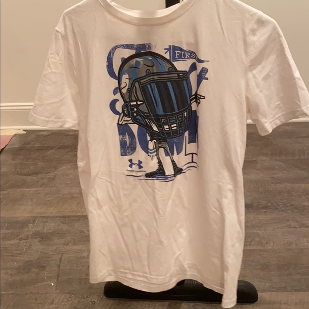 Under Armor football tee
